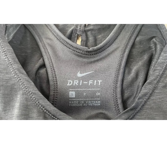 Nike Women’s Crop Tank Top, Size Small, Black And White - Picture 5 of 10